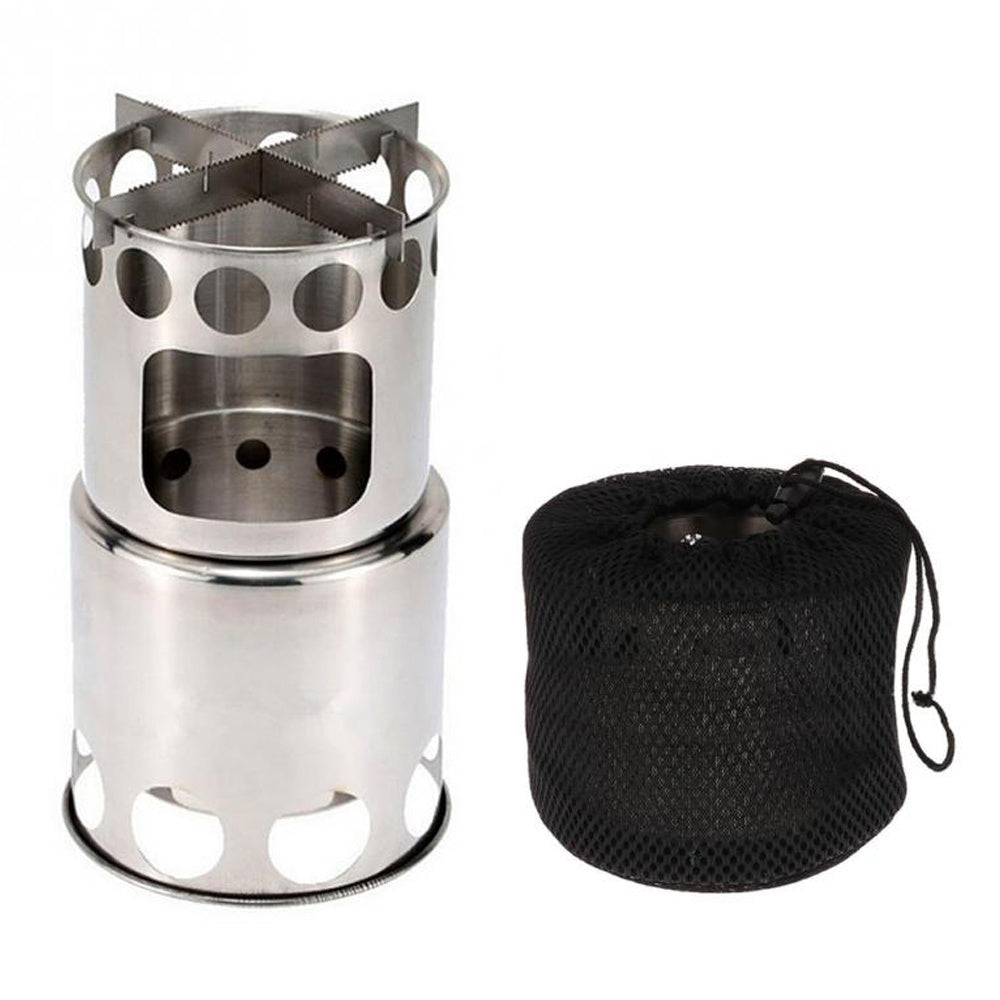 Portable Stainless Steel Wood Burning Stove